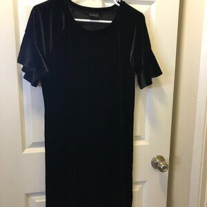 WORTHINGTON BLACK VELVET DRESS